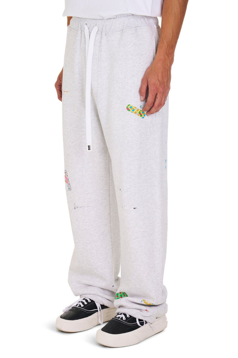 NAHMIAS Bandaid Wide Sweatpants Mens Apparel